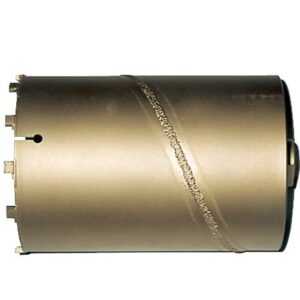 CORONA DIAMANTATA CON FORO CONICO MM. 80X100 filettata