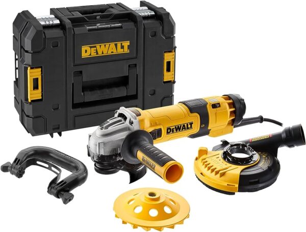 LEVIGATRICE 125 C/ DISCO DIAMANTATO+CUFFIA DWE4257KT-QS "DEWALT"
