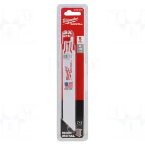 LAMA SEGHETTO GATTUCCIO CM. 30 METAL confezione pz. 5 "MILWAUKEE"