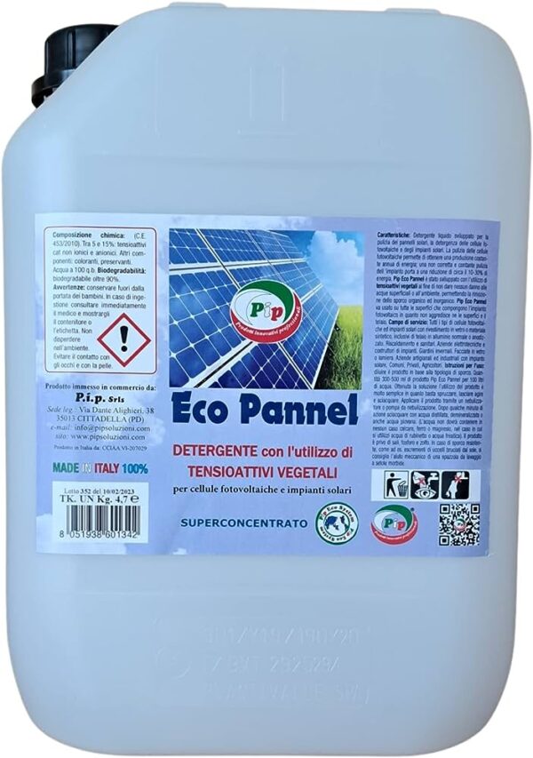 DETERGENTE P/PANNELLI SOLARI concentrato