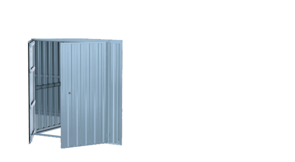 PORTA P/BOX LAMIERA ZINC.