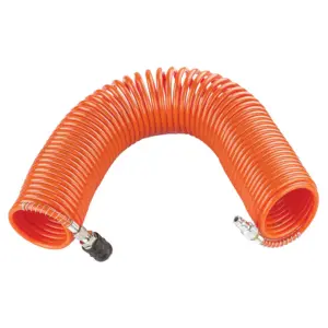 TUBO SPIRALE NYLON P/COMPRESSORE MM. 6X8 ML. 30