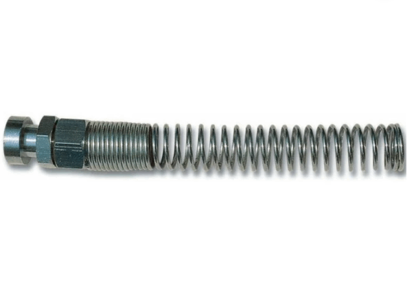 RACCORDO ARIA BAIONETTA MASCHIO C/MOLLE P/TUBO SPIRALE P/COMPRESSORE