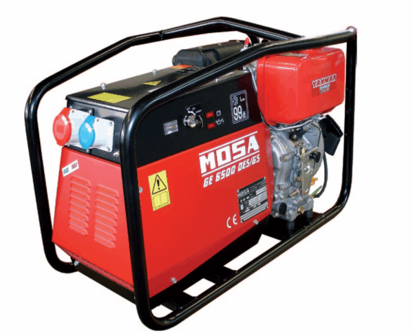 GRUPPO ELETTROGENO GE6500DS/GS tri+mono "MOSA"