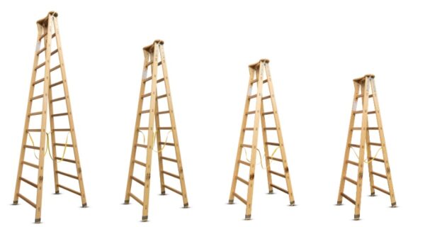 SCALA LEGNO TREVIGIANA GR. 9 ML. 2.11 "IPPIS"