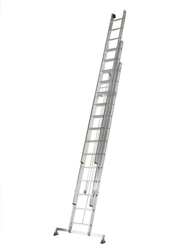 SCALA ALL. C/CORDA ml.3.50X 3 TRONCHI gradini 12 + ALLARGATORE