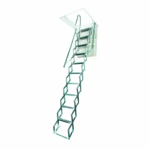 SCALA RETRATTILE ACCIAIO OST CM. 51X 80X280 H "FAKRO"