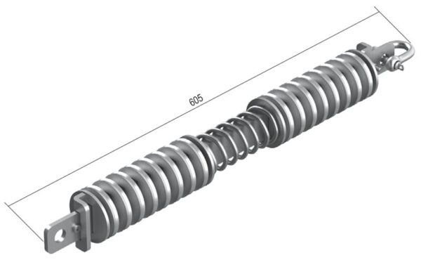 DISSIPATORE DI ENERGIA CON INDICATORE DI TENSIONE ART. 423