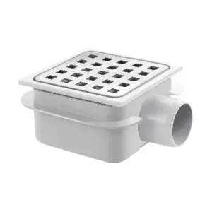 PILETTA INOX REGOLABILE CM. 15X15 "REDIL"
