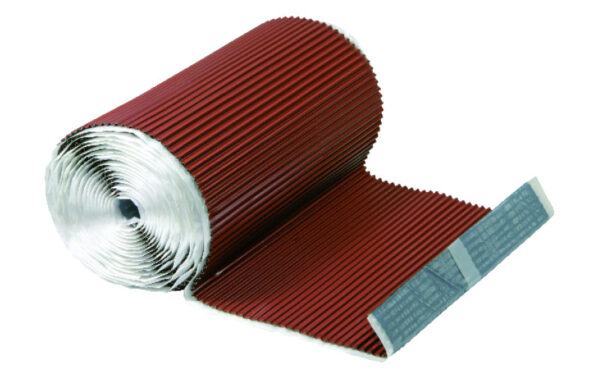 SOTTOCOLMO GUAINA ALLUMIN AUTOADESIVO PLISSETTATO CM. 30 in rotolo ml. 5