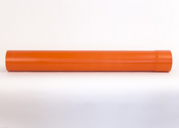 TUBO PVC ROSSO ML. 3 DIAM. 125 a marchio IIP