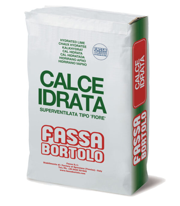 CALCE IDRATA SUPERVENTILATA FIORE KG. 23 "FASSA"