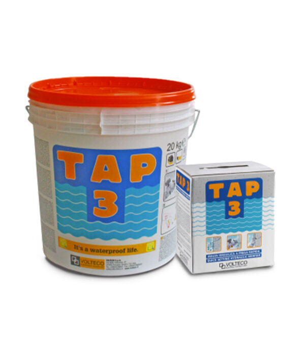 TAP 3 RAPID KG. 5 malta impermeabilizzante rapida "VOLTECO"