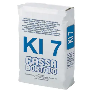 INTONACO KI 7 KG. 25 idrofugato "FASSA"