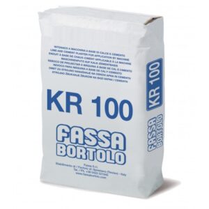 INTONACO KR 100 KG. 25 alta resistenza fassa