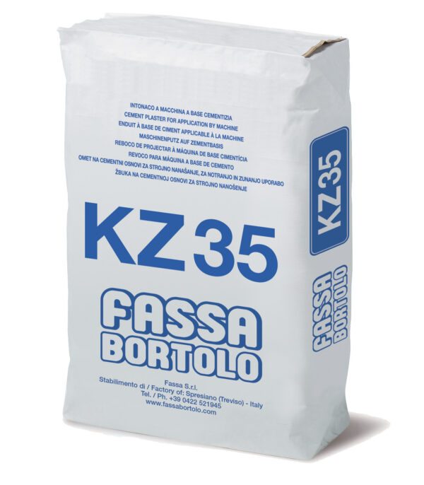 INTONACO KZ 35 KG. 25 da zoccolatura