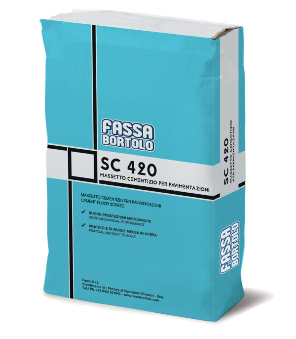 MASSETTO CEMENTIZIO SC 420 KG. 25 "FASSA"