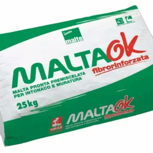 MALTA OK FIBRORINFORZATA KG. 25 "GRAS CALCE"