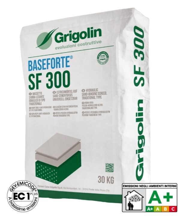 dismesso MASSETTO CEMENTIZIO SF 300 KG.25 "GRIGOLIN"