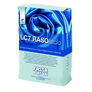 LC7 RASOLISCIO BIANCO KG. 20 rasatura liscia interno-esterno "FASSA"