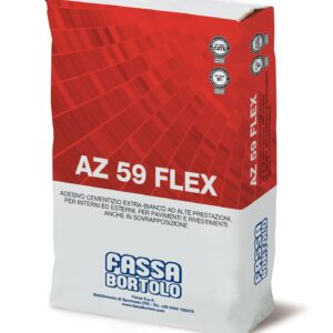 AZ 59 FLEX BIANCO S1 KG. 25 Adesivo int-esterno "FASSA"