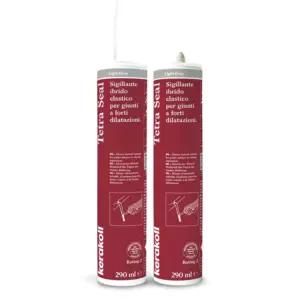 SILICONE TETRA SEAL IBRIDO bianco-grigio-antracite "KERAKOLL"