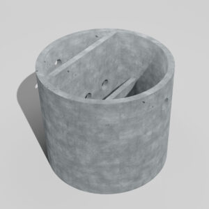 FOSSA CONDENSAGRASSI diam. 60X 75 c/coperchio