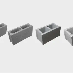 BLOCCHI CEM. F/VISTA CM. 25X20X40 De Luxe (NO REI) "SALVALAIO"