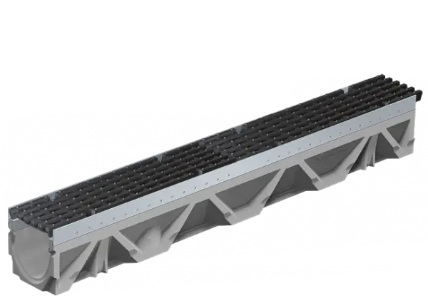 CANALE C.A.CM.100X135 ML1 FILCOTEN tec bordo acciaio griglia ghisa C 250
