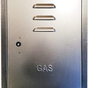 SPORTELLO P/CASSETTA C.A. GAS ZINCATO SINGOLO CM. 30X50