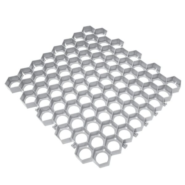 GRIGLIATO ALVEOLARE CM. 50X33 GRIGIO