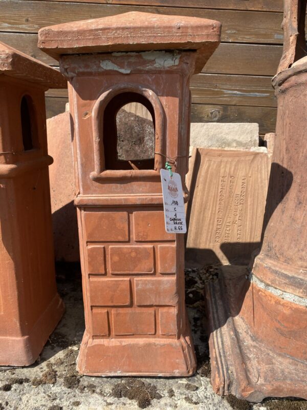 CAMINETTO COTTO P/COPPO CM. 15X15 COMPLETO C/BASE