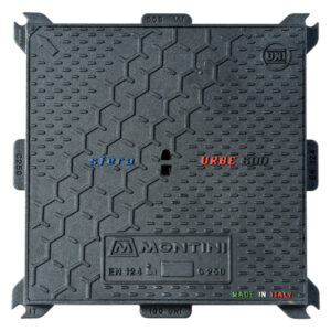 CHIUSINO GHISA C250 CM. 40X40 luce interna "FERB" (con alette)
