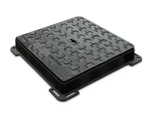CHIUSINO GHISA D400 CM. 40X40 luce interna "FERB "