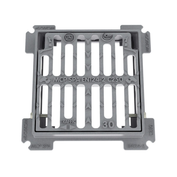 CADITOIA GHISA C250 CM. 20X20 luce interna "MCP"