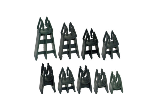 DISTANZIATORI PVC TORRE P/ARMO CM. 20 confezione pz. 1000