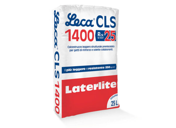 LECA CLS 1400 LT. 25 calcestruzzo strutturale leggero