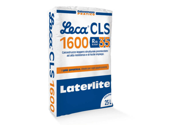 LECA CLS 1600 LT. 25 calcestruzzo strutturale alta resistenza