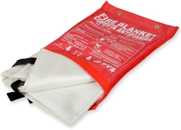 COPERTA IGNIFUGA ALLUMINIZZATA ML. 1X1