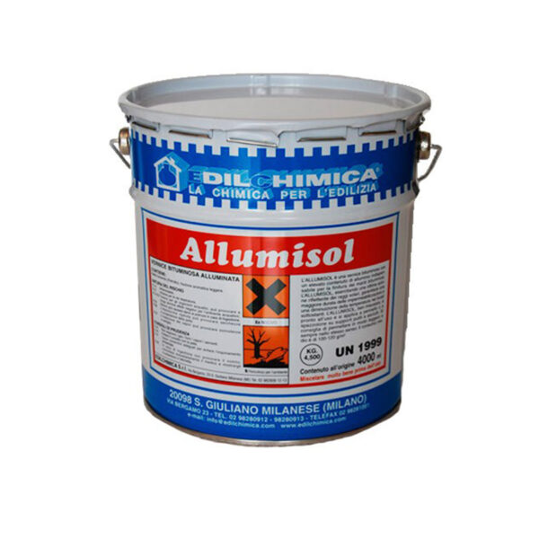 VERNICE ALLUMISOL 12/14 alta copertura LT. 18 "EDILCHIMICA"