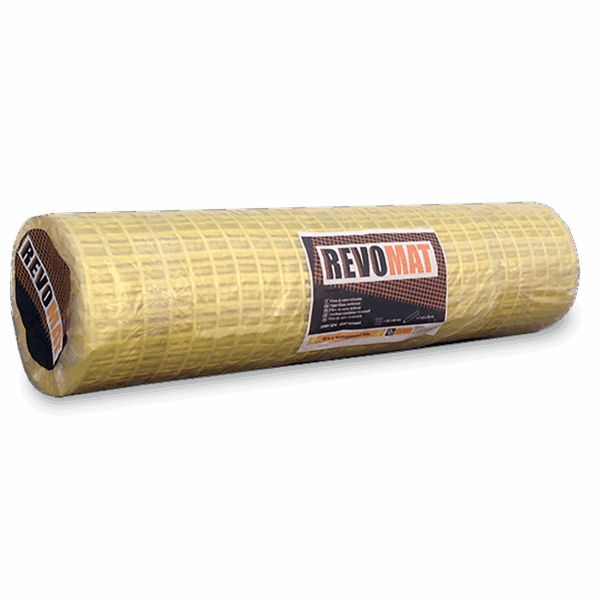 REVOMAT H. 100 rete fibra vetro 40x40 alcari resistente ml. 30 rotolo