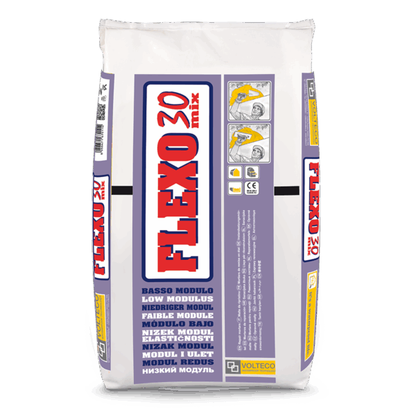 FLEXOMIX 30 KG. 25 malta cementizia a basso modulo elastico