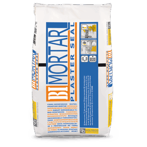 BIMORTAR PLASTER S. KG. 25 intonaco impermeabile fibrato a spessore