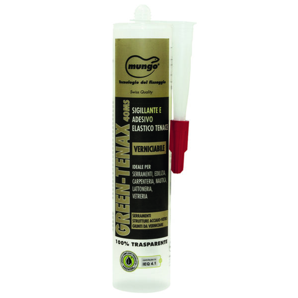 SILICONE POLIMERO GREEN-TENAX 45MS ML. 310 traparente