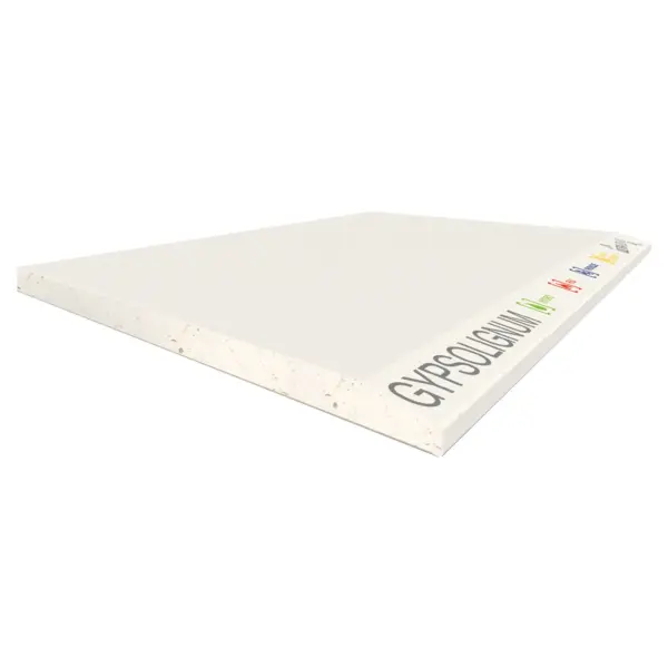 LASTRA CARTONGESSO GYPSOLIGNUM MM. 13 CM. 200X120 "FASSA"