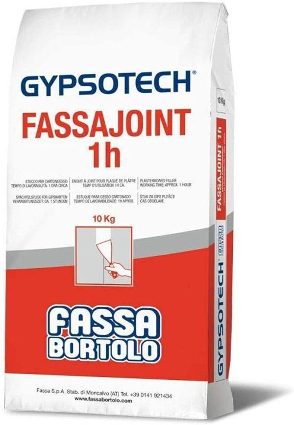 STUCCO FASSAJOINT 1H KG. 10 per cartongesso