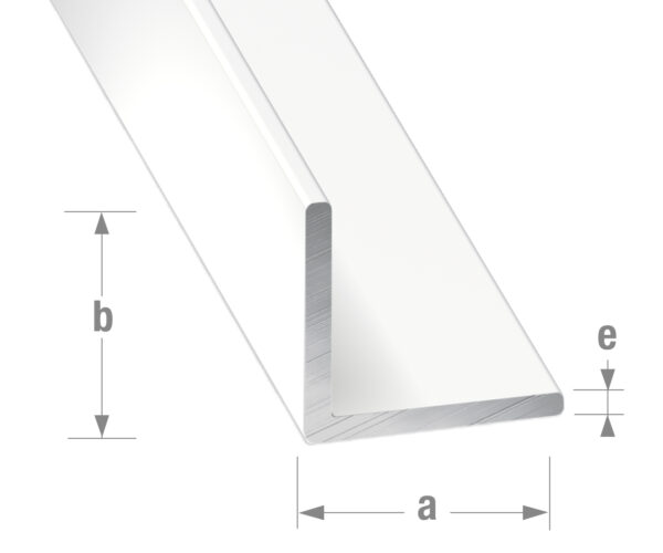 PROFILO A L LACCATO MM. 25X25X3050 BIANCO