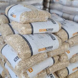 PELLETSNATURAL AUSTRIACO EN PLUS A1 KG. 15 in sacco NORICA n. 72 sacchi