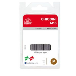 CHIODINI P/FISSATRICE ROCAMA 116 MM. 15 PZ. 1700