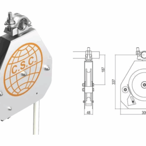 CARRUCOLA SICUREZZA KG. 50 AUTOBLOCCANTE mod. 250 "VERONI"